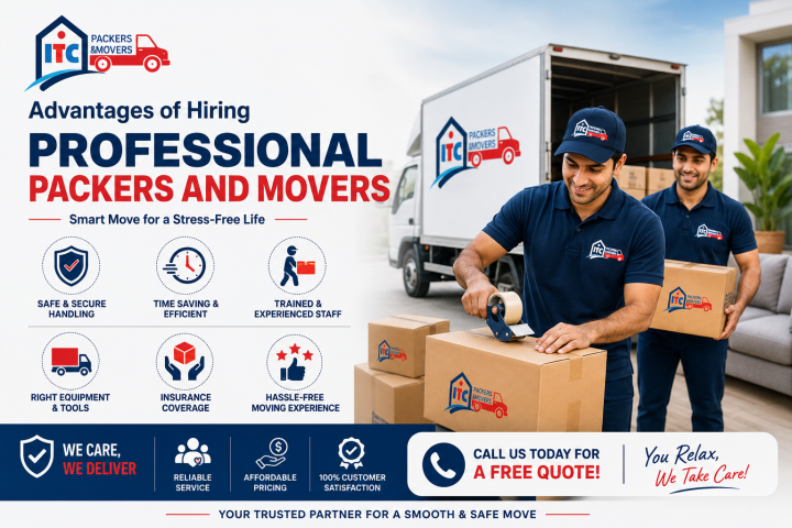 Advantages of Hiring Professional Packers and Movers